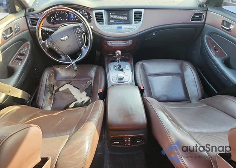 2011 Hyundai Genesis 4.6L из США, поврежденный, VIN KMHGC4DF9BU115148